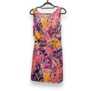 NWT - Lilly Pulitzer Courtney Shift Mini Dress Catch and Release